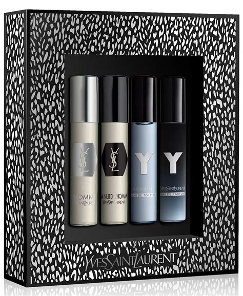 ysl perfume men gift set|men's cologne discovery travel set.